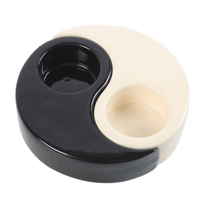 Yin & Yang design candle holder 