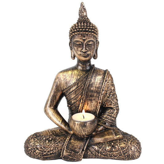 Buddha tealight candle holder