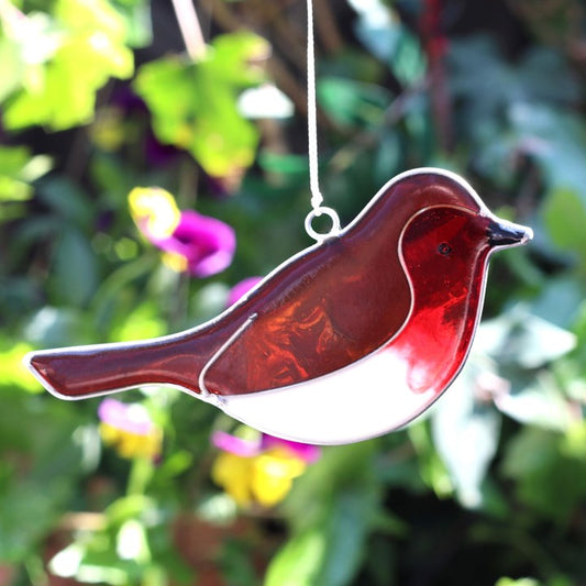 Robin shaped suncatcher