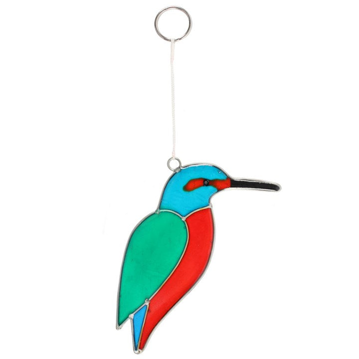 Kingfisher shaped suncatcher