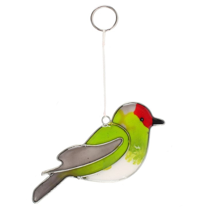 Goldfinch shape suncatcher